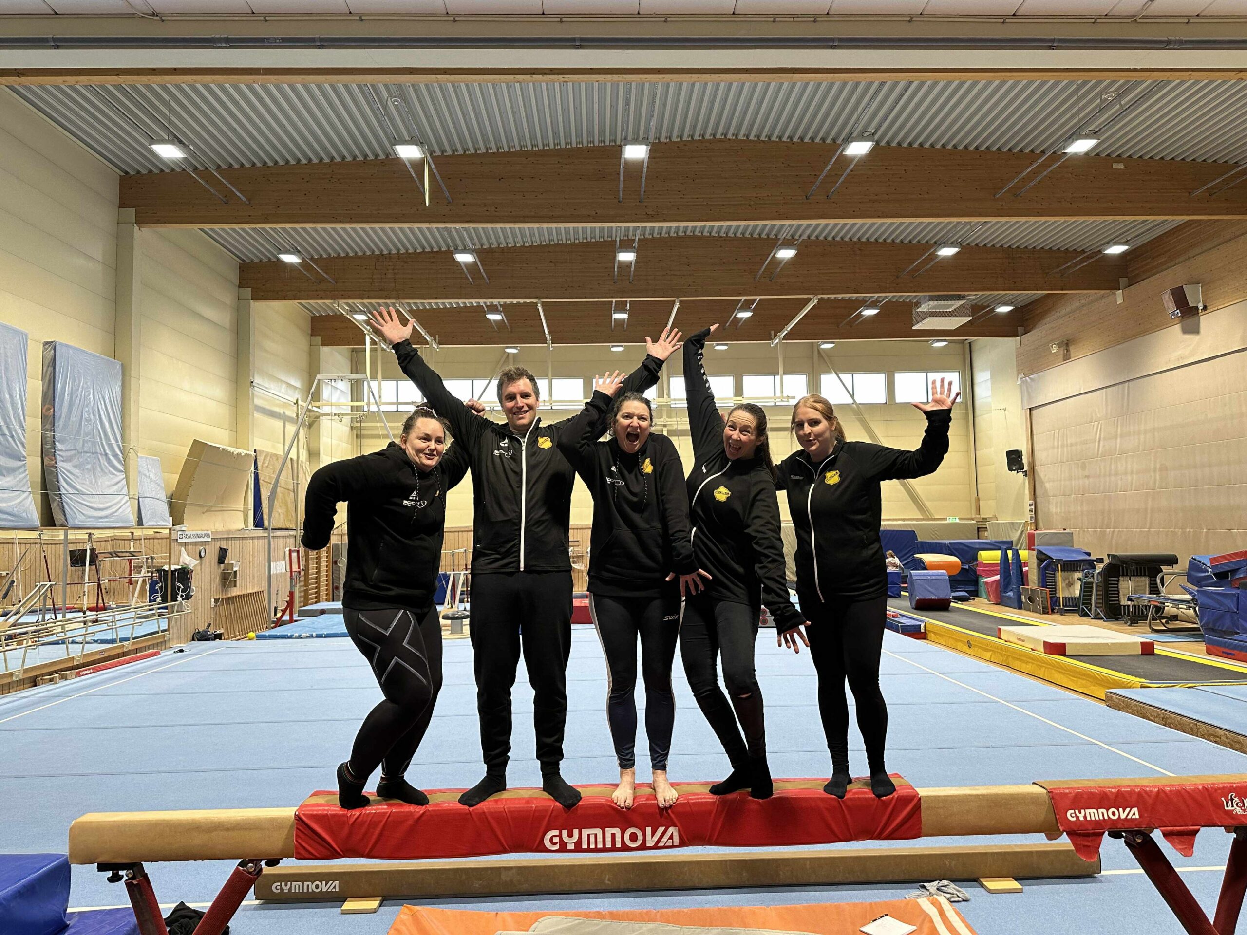 Første helg av Trener 1 kurset i turn